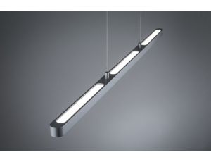 Lampa wisząca LENTO LED DIM SH Bluetooth 43W 1700lm 2700K-6000K 230V chrom matowy / aluminium - image 2