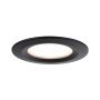 Oprawa do wbudowania NOVA PLUS COIN LED DIM stała zestaw 3x6W 470lm 78mm 2700K IP44 230V czarny matowy - 3