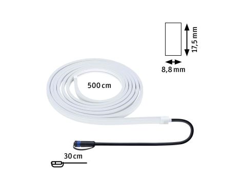 Taśma zewnętrzna LED Plug & Shine DIM 26W 5m 3000K IP68 24V biały - 7