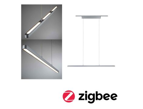 Lampa wisząca URail LENTO LED DIM SH Zigbee 3x15.5W 3x1800lm 230V chrom matowy / aluminium - 3