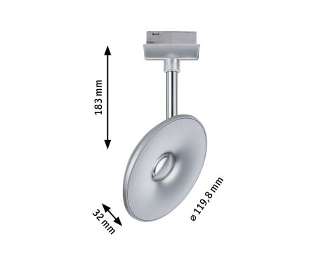 Oprawa oswietleniowa URail Spot Sphere 7,5W DIM 4000K chrom-mat /chrom 230V - 7