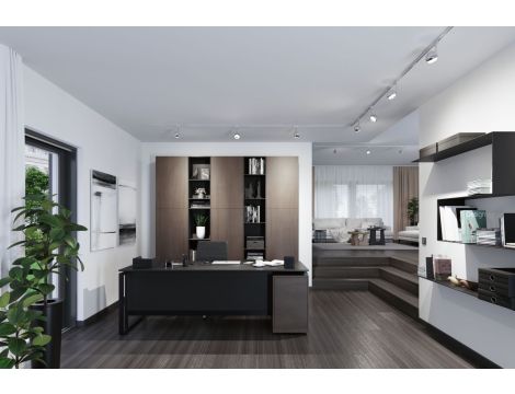 Reflektor na szynoprzewód URail Spot Capsule II 6W DIM 4000K 230V chrom mat / chrom - 8