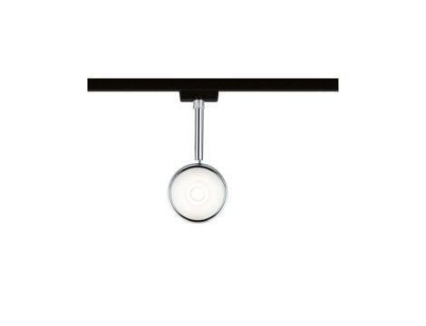 Reflektor na szynoprzewód  URail Capsule II 6W DIM 545lm 2700K 230V czarny mat / chrom - 3