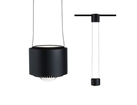 Oprawa zwieszana URail Aldan 13W DIM 4000K 230V czarny matowy / czarny - 2