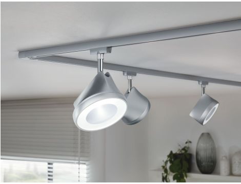 Reflektor na szynoprzewód URail ARENA 15W DIM 950lm 4000K 230V chrom matowy / chrom - 6