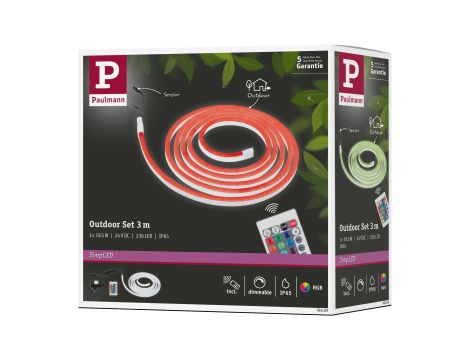 Taśma  LED RGB zewnętrzny SimpLED  zestaw 3m 19,5W 230/24V DC biały - 15