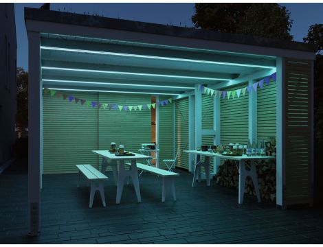 Taśma  LED RGB zewnętrzny SimpLED  zestaw 3m 19,5W 230/24V DC biały - 10