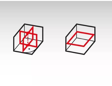 Laser wieloliniowy LAX 600, system 12 V, zestaw 7-częściowy, z akumulatorem i ładowarką - 5