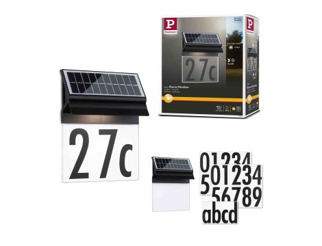 Oprawa elewacyjna NEDA LED solar czujnik ruchu zmierzchu 14lm 3000k  IP4414lm  czarna - 11