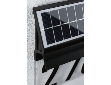 Oprawa elewacyjna NEDA LED solar czujnik ruchu zmierzchu 14lm 3000k  IP4414lm  czarna - 5