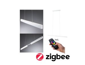 Lampa wisząca APTARE LED SH Zigbee 2x18 1X18W 2700K 230V biały matowy