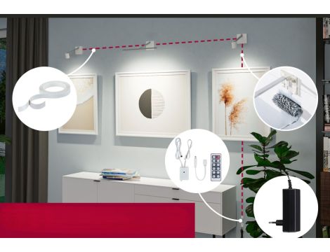 Oprawa ścienna ADELIA LED 370lm 2700K 4.5W 24V aluminium szczotkowane - 10