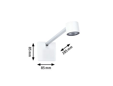 Oprawa ścienna ADELIA LED 370lm 2700K 4.5W 24V aluminium szczotkowane - 6