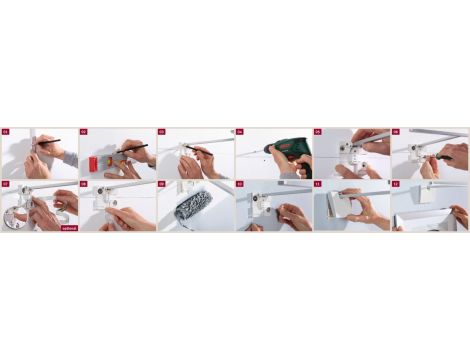 Oprawa ścienna XANA LED 420lm 2700K 24V 5.5W aluminium szczotkowane - 8