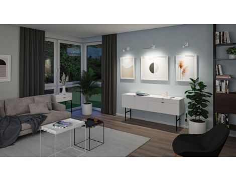 Oprawa ścienna ADELIA LED zestaw 370lm 2700K 4.5W 24V aluminium szczotkowane - 5