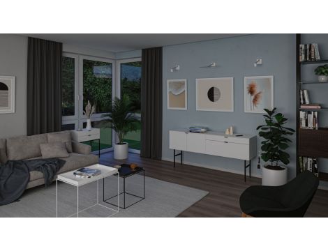 Oprawa ścienna ADELIA LED zestaw 370lm 2700K 4.5W 24V aluminium szczotkowane - 6