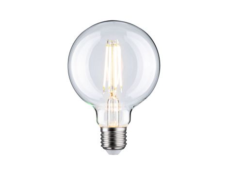 Źródło światła LED G95 806lm 7.5W E27 2700K dim przeźroczysta