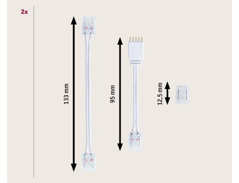 MaxLED Full-Line COB- zestaw złączy - 4