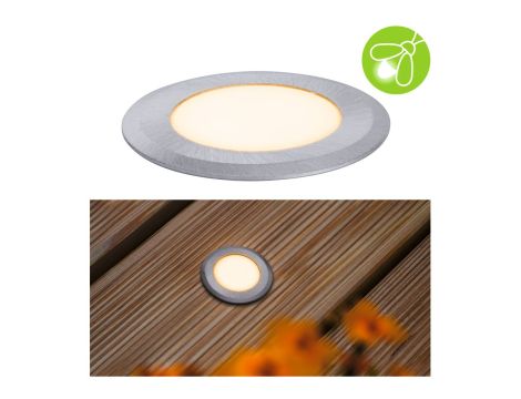 Oprawa wpuszczana podłogowa LED 2.2W 60lm IP67 2200K 230V aluminium metal