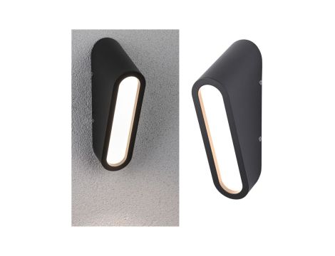 Oprawa elewacyjna KLIF LED 9.5W 300lm IP44 odporny na wodę morską  230V antracyt aluminium - 3