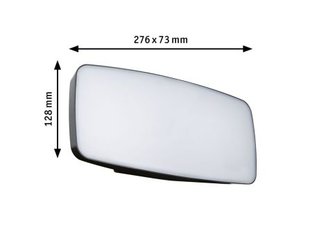 Oprawa numeryczna SHERRA LED SH Zigbee RGBW+ 6.5W 430lm IP44 czujnik ruchu+zmierzchu 230V antracyt tworzywo sztuczne - 4