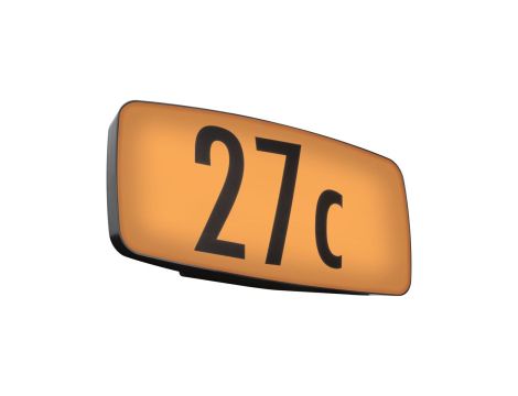 Oprawa numeryczna SHERRA LED SH Zigbee 6.5W 430lm IP44 2200-3000K czujnik ruchu+zmierzchu 230V antracyt tworzywo sztuczne - 4