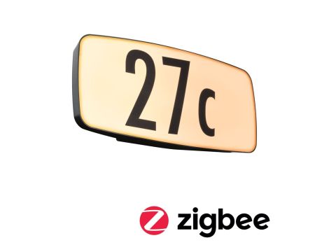 Oprawa numeryczna SHERRA LED SH Zigbee 6.5W 430lm IP44 2200-3000K czujnik ruchu+zmierzchu 230V antracyt tworzywo sztuczne - 5