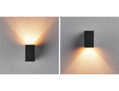 Oprawa elewacyjna FLAME IP44 4W 265lm 2200K 230V antracyt - 6