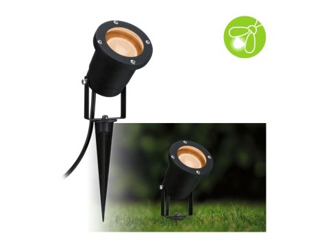 Oprawa ogrodowa wbijana GOLDLIGHT LED 4.3W 220lm 2200K IP65 230V czarna  metal - 3