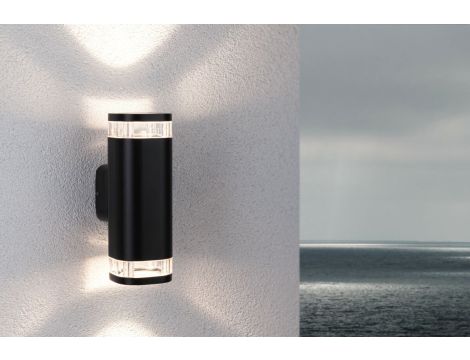 Oprawa elewacyjna COLUM GU10 max 2X20W IP44 odporna na wodę morską 230V antracyt aluminium - 7