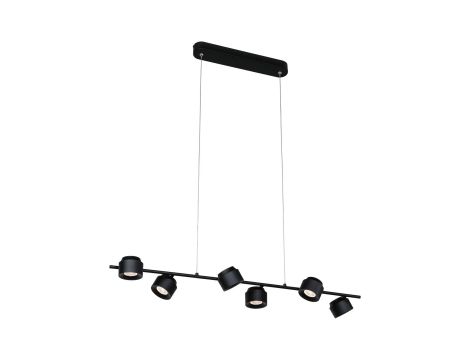 Lampa wisząca PURIC PANE LED SH Zigbee 6X6W 2700K DIM 450lm 2700K IP20 230V czarny mat /metal / tworzywo sztuczne - 2