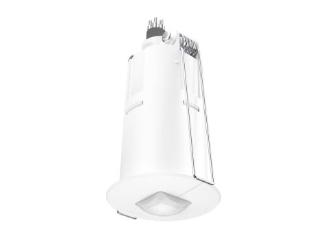 Czujnik obecności  i zmierzchu Steinel IR Quattro MICRO 6m DALI-2 IPD podtynkowy IP65 okrągły malowany na inny kolor