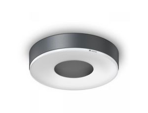 Oprawa wewnętrzna z czujnikiem ruchu i zmierzchu STEINEL RS 200 SC 17,1W LED HF Bluetooth Mesh 1165lm 3000K IK10 IP54 230V antracyt / aluminium