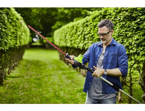 60V Nożyce do żywopłotu na wysięgniku 51cm GD60PHT51 - 5