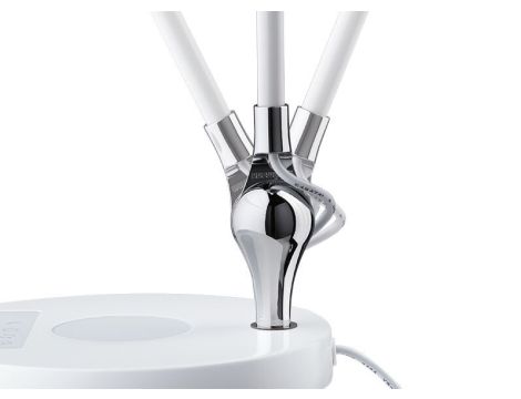 Lampka biurkowa NUMIS QI LED 11W 2700K-6500K 1000lm DIM + ładowanie indukcyjne 230V biały / aluminium - 3