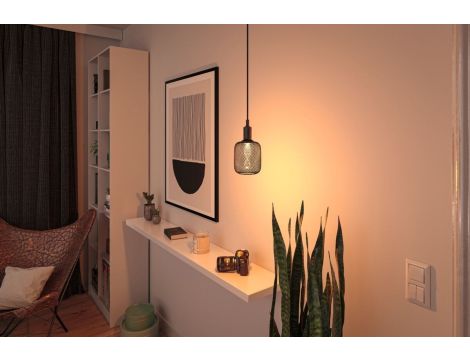 Źródło światła LED METALLIC GLOW ZYL czarny Helix E27 3,5W 110lm 1800K 230V - 4