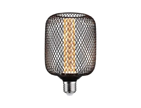 Źródło światła LED METALLIC GLOW ZYL czarny Spiral E27 4,2W 200lm 1800K 230V