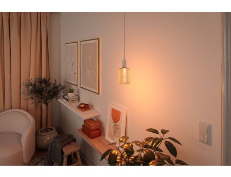 Źródło światła LED METALLIC GLOW ZYL mosiądz Helix E27 3,5W 130lm 1800K 230V - 4