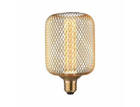 Źródło światła LED METALLIC GLOW ZYL mosiądz Spiral E27 4,2W  200lm 1800K 230V