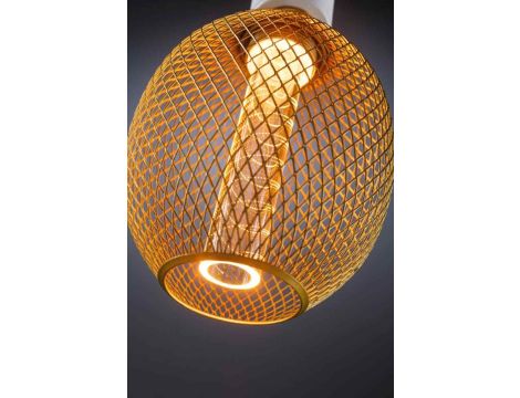 Źródło światła LED METALLIC GLOW GLOB mosiądz Spiral E27 4.2W 200lm 1800K 230V - 3