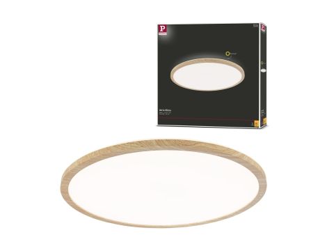 Plafoniera ATRIA Wood Backlight 22W 420mm 2300lm 3000K IP44 230V drewnopodobny / tworzywo sztuczne - 7