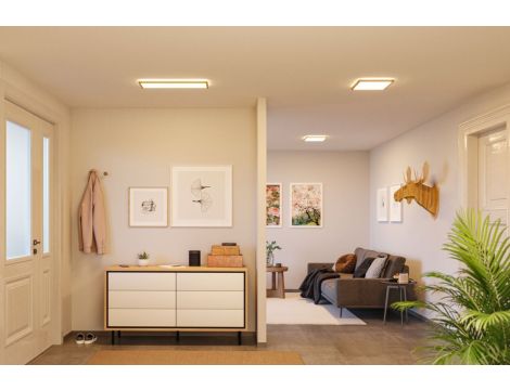 Plafoniera ATRIA Wood Backlight 16W 293X293 1600lm 3000K IP44 230V drewnopodobny / tworzywo sztuczne - 4