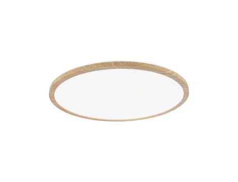 Plafoniera ATRIA Wood Backlight 22W 420mm 2300lm 4000K IP44 230V drewnopodobny / tworzywo sztuczne
