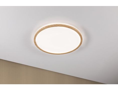 Plafoniera ATRIA Wood Backlight 22W 420mm 2300lm 4000K IP44 230V drewnopodobny / tworzywo sztuczne - 3