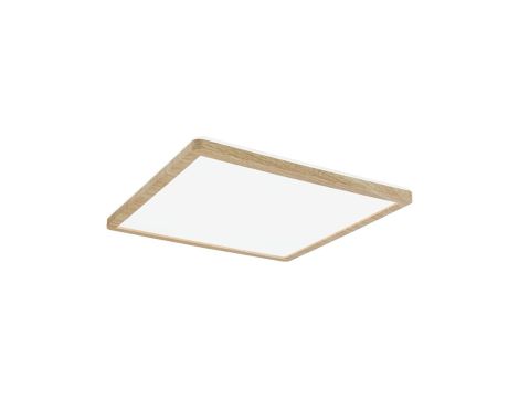 Plafoniera ATRIA Wood Backlight 16W 293X293 1600lm 4000K IP44 230V drewnopodobny / tworzywo sztuczne