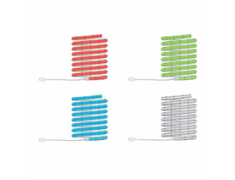 Taśma Led Full COB SimpLED RGB zestaw kompletny 3m 22W 990lm 840led/m 24VA 230/24V DC  transparentny - 3