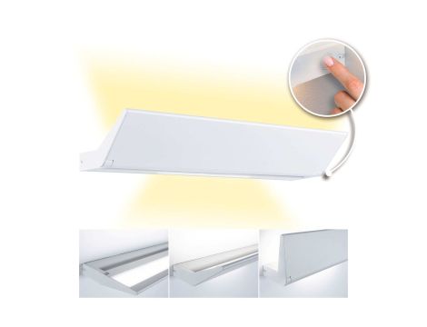 Oprawa ścienna RANVA LED 13W + 2W 2700K 1400lm DIM 230V biały matowy - 4