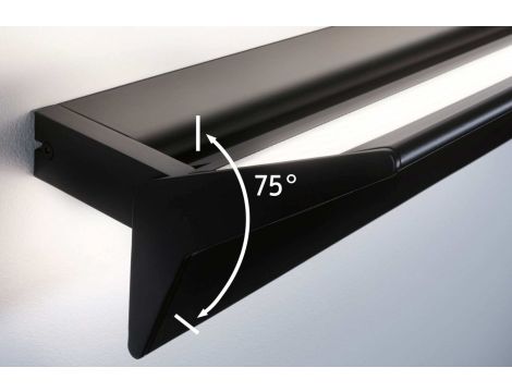 Oprawa ścienna STINE LED SH Zigbee 13W+4W 2700-6500K 1400lm DIM 230V czarny matowy - 3