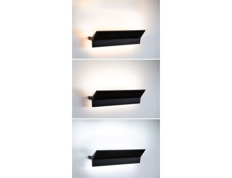 Oprawa ścienna STINE LED SH Zigbee 13W+4W 2700-6500K 1400lm DIM 230V czarny matowy - 5