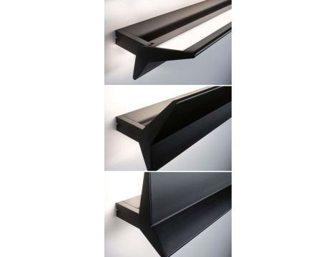 Oprawa ścienna STINE LED SH Zigbee 13W+4W 2700-6500K 1400lm DIM 230V czarny matowy - 7